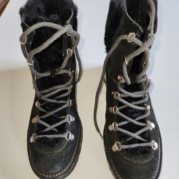 Mark Fisher Black Suede Boots - Picture 8 of 10